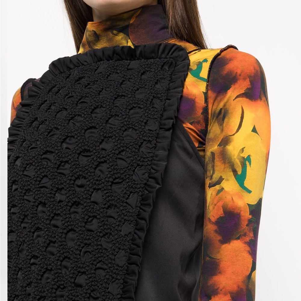 NWT Ganni smocked dress